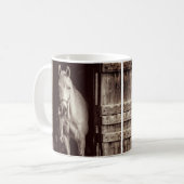 Mug Beaux Chevaux et Brown rustique (Devant gauche)