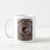 Mug Beaux Coeurs de Noël Fêtes Couleurs de saison (Gauche)