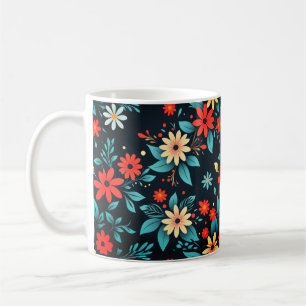 Mug Beaux Fleurs Motif Floral
