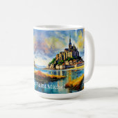 Mug BEAUX Le Mont-Saint Michel Personnalisable (Devant droit)