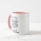 Mug Beaux livres Fleur sauvage STFUATTDLAGG (Devant gauche)