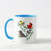 Mug Beaux oiseaux Jardins (Gauche)