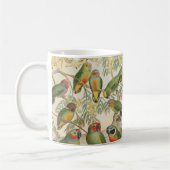 Mug Beaux Parrots Tropicaux Colorés (Gauche)