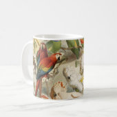 Mug Beaux Parrots Tropicaux Colorés (Devant gauche)