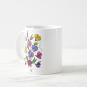Mug Beaux pois doux colorés (Devant gauche)