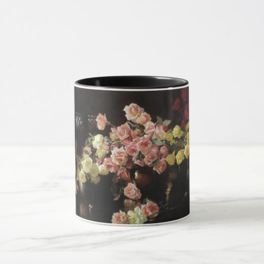 Mug Beaux Roses (par Joseph DeCamp) (Centre)