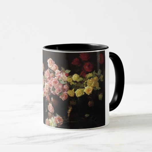 Mug Beaux Roses (par Joseph DeCamp) (Devant droit)