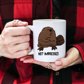 Mug Beaver non impressionné personnalisable