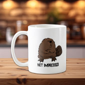 Mug Beaver non impressionné personnalisable