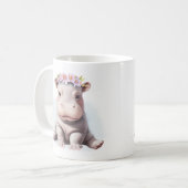 Mug Bébé adorable Hippopotamus (Devant gauche)