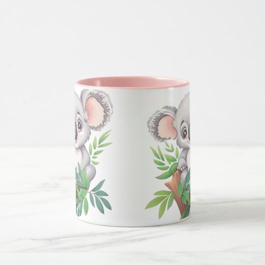 Mug Bébé adorable Ours Koala (Centre)