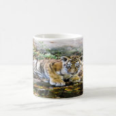 Mug Bébé adorable Tiger Cub (Centre)