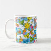 Mug Bébé Animaux Arrière - plan (Gauche)