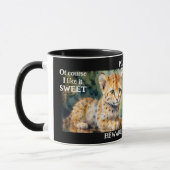 Mug Bébé Artistique mignon Chats Tiger (Gauche)