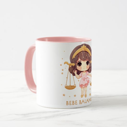 Mug Bébé Balance (Devant gauche)