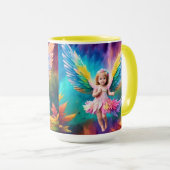 Mug Bébé Bébé Ange ailes Art-38424 (Devant droit)