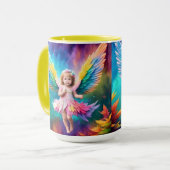 Mug Bébé Bébé Ange ailes Art-38424 (Devant gauche)
