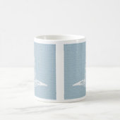 Mug Bébé Bleu et Blanc Élégant Colibri (Centre)