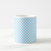 Mug Bébé Bleu et blanc Petits En vichy diagonales Chèq (Centre)