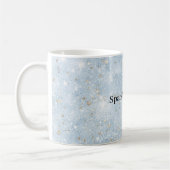 Mug Bébé Bleu Faux Paillettes (Gauche)
