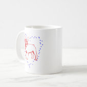 Mug Bébé Bouledogue (Devant gauche)
