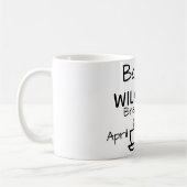 Mug bébé brassant s'attendant à la grossesse (Gauche)