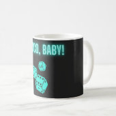 Mug Bébé Bunco Aqua Néon (Devant droit)