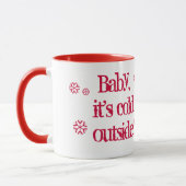 Mug Bébé c'est poulet extérieur froid (Gauche)