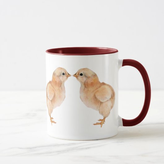 Mug Bébé Chick Log (Droite)