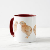 Mug Bébé Chick Log (Devant gauche)