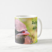 Mug Bébé cirage Oiseau Visage Nature Personnalisée (Devant droit)