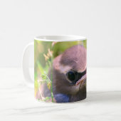 Mug Bébé cirage Oiseau Visage Nature Personnalisée (Devant gauche)