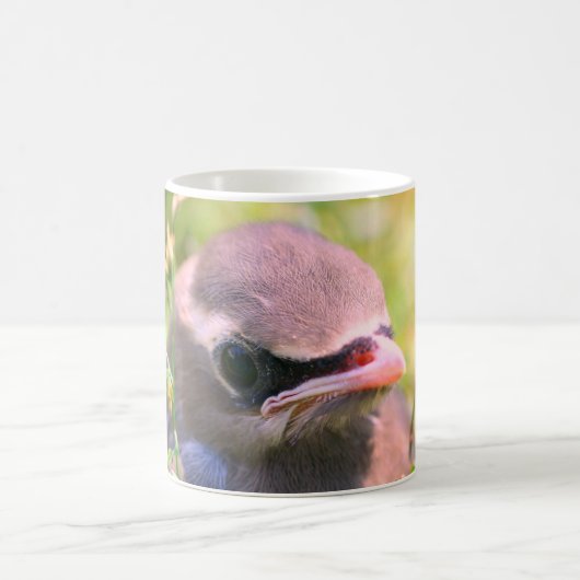 Mug Bébé cirage Oiseau Visage Nature Personnalisée (Centre)
