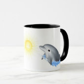 Mug Bébé Dauphin (Devant droit)