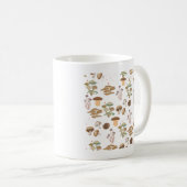 Mug Bébé de champignons agrafés (Devant droit)