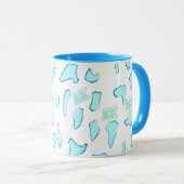 Mug Bébé de glace (Devant droit)