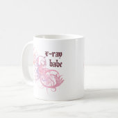Mug Bébé de rayon X (Devant gauche)