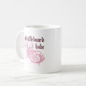 Mug Bébé de Shuffleboard (Devant gauche)