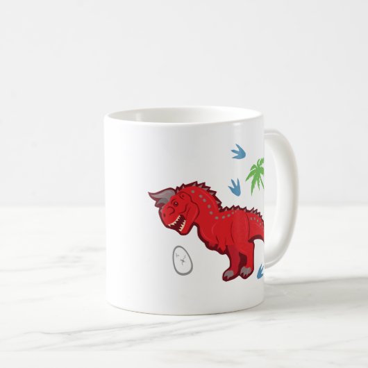 Mug Bébé Dinosaur Carnotaurus (Devant droit)