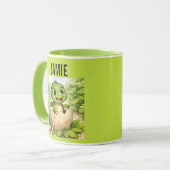 Mug Bébé Dinosaure Nouveau-Né Mignon (Devant gauche)