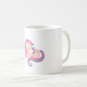 Mug Bébé dormant mignon licorne (Devant droit)