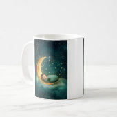 Mug Bébé dormant sur la Lune (Devant gauche)