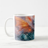 Mug Bébé Dragon Adorable avec Gemme de Cristal : Art F (Gauche)