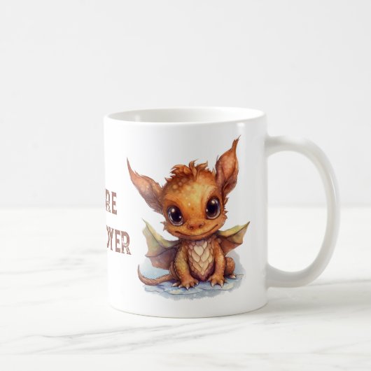 Mug Bébé Dragon Brown (Droite)