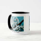 Mug Bébé Dragon d'hiver blanc (Devant gauche)