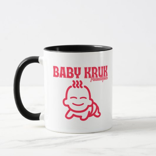 Mug Bébé Drôle Kruk Philadelphia Premium (Gauche)