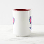 Mug Bébé éléphant mignon assis dessin animé-23800 (Centre)