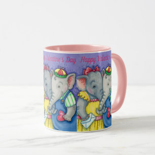 MUG BÉBÉ ÉLÉPHANTS PREMIER AMOUR, PACHYDERME MILIEUX