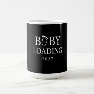 Mug Bébé en chargement 2027 Annonce de grossesse drôle