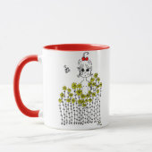 Mug Bébé en fleurs (Gauche)